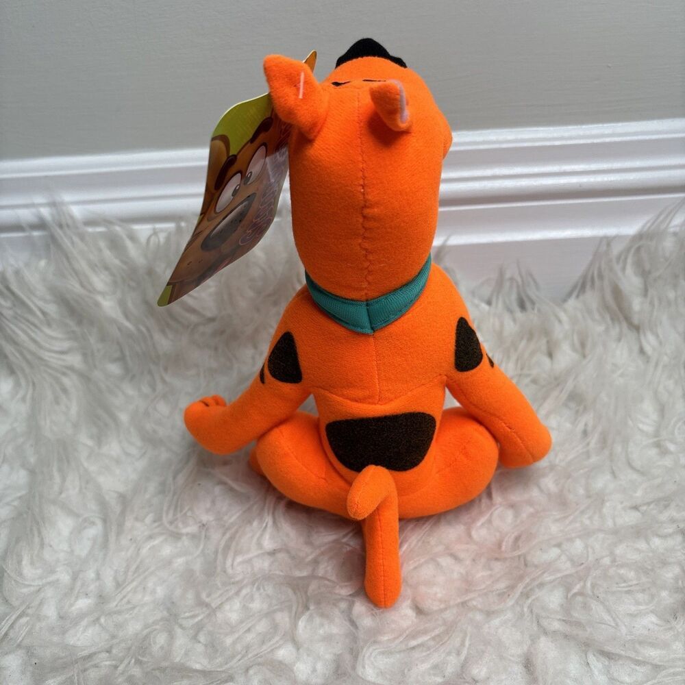 βNWTβ ~Scooby-Doo Fluorescent Plush Neon Orange Toy Factory 9" Halloween π ~ β - Picture 4 of 16